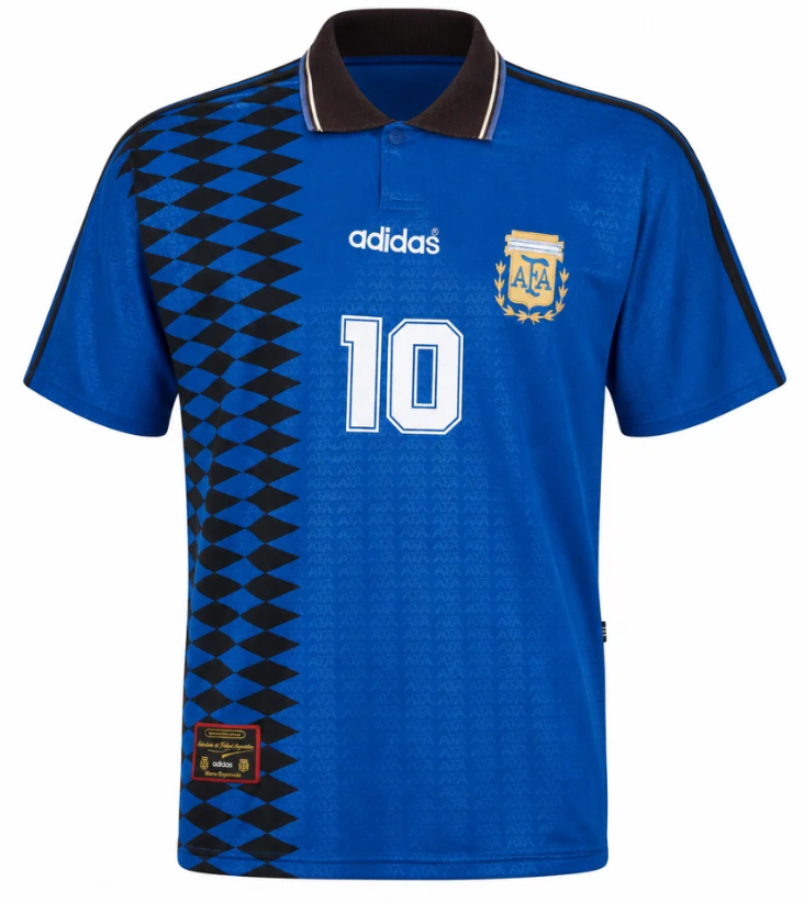 Camiseta Retro Argentina 1994 2ª equipación