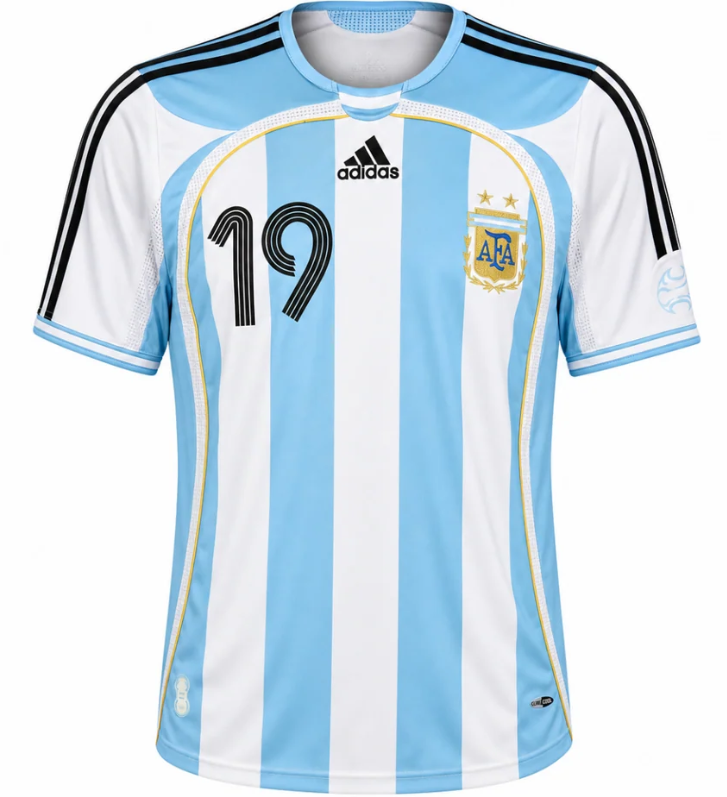 Camiseta Retro Argentina 2006 1ª equipación