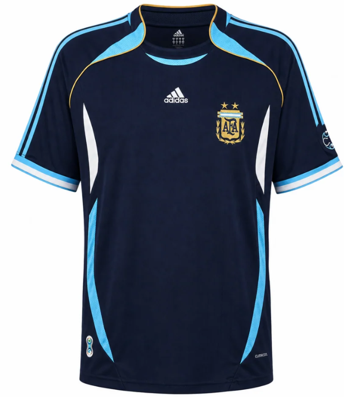 Camiseta Retro Argentina 2006 2ª equipación