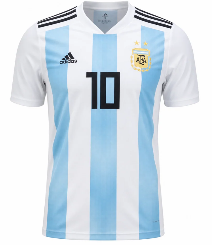 Camiseta Retro Argentina 2018 1ª equipación