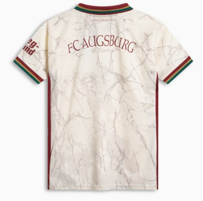 FC Augsburg 26/27 1ª equipación — espalda