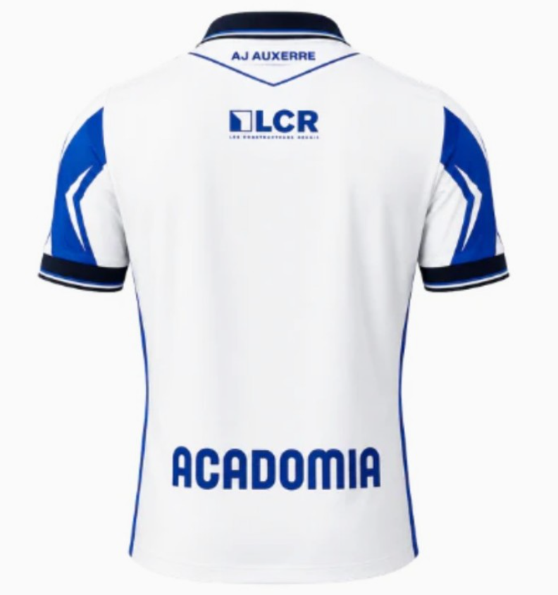 AJ Auxerre 26/27 1ª equipación — espalda