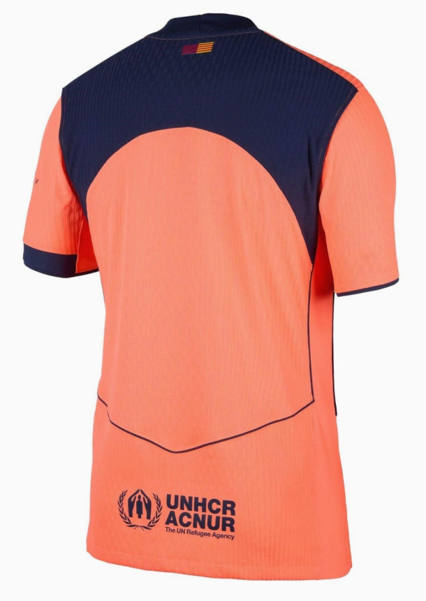 FC Barcelona 25/26 3ª equipación — espalda