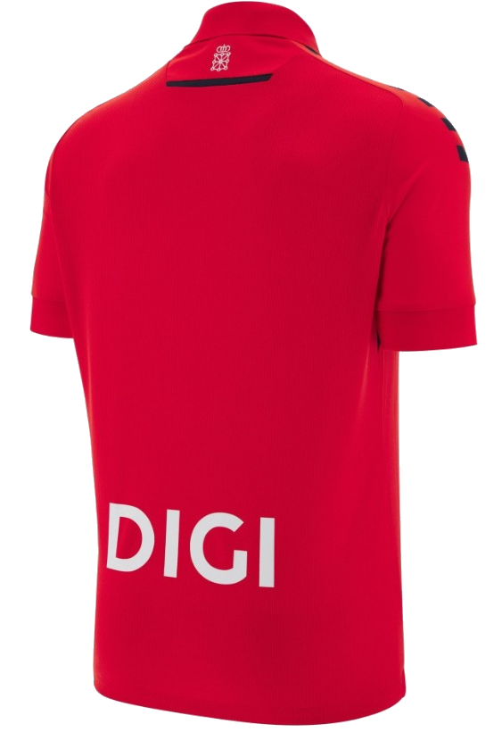 Osasuna 25/26 1ª equipación — espalda